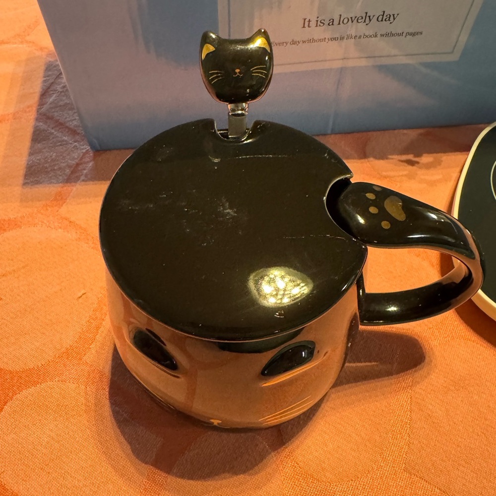 CAT MUG SET . - Picture 2 of 9